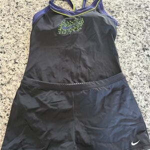 Nike Swim tank and shorts